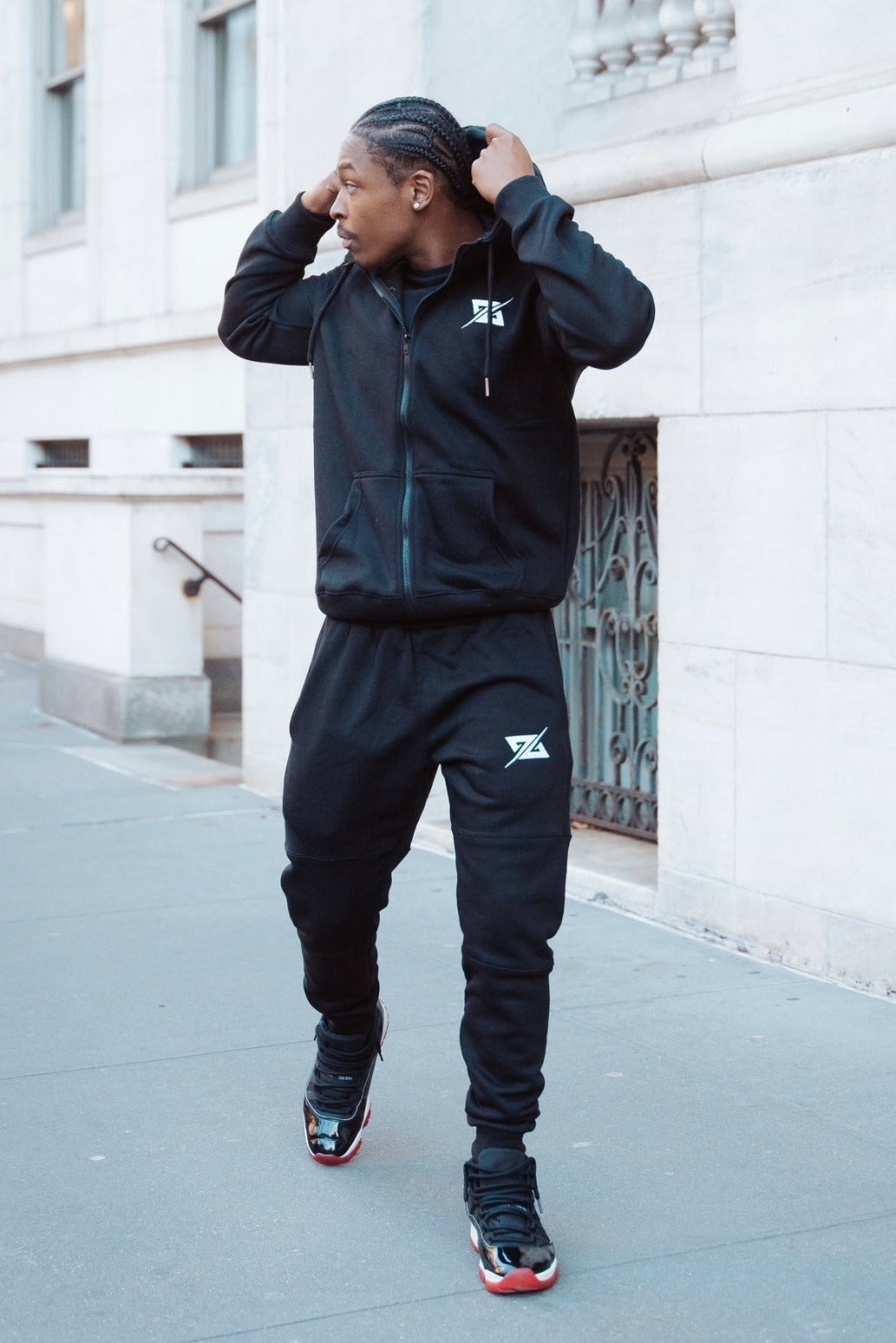 Black Fleece Hoodie